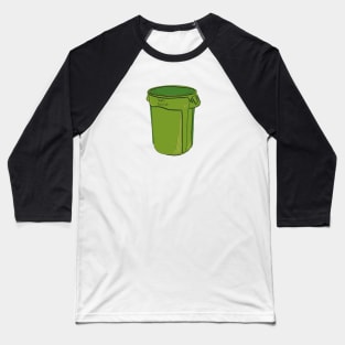 Think Positive Garbage Baseball T-Shirt
